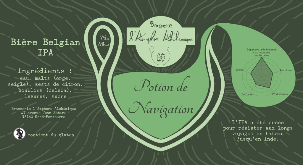 Potion de Navigation - Rye IPA - 75cl