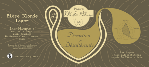 Décoction Désaltérante - Lager - 33cl