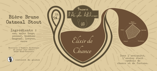 Elixir de Chance - Oatmeal Stout - 33cl