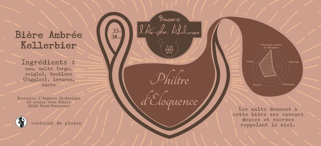 Philtre d'Éloquence - Kellerbier - 33cl